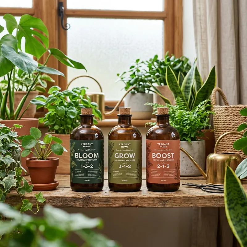 Fertilizer Basics: Understanding N-P-K Ratios for Leafy Houseplants