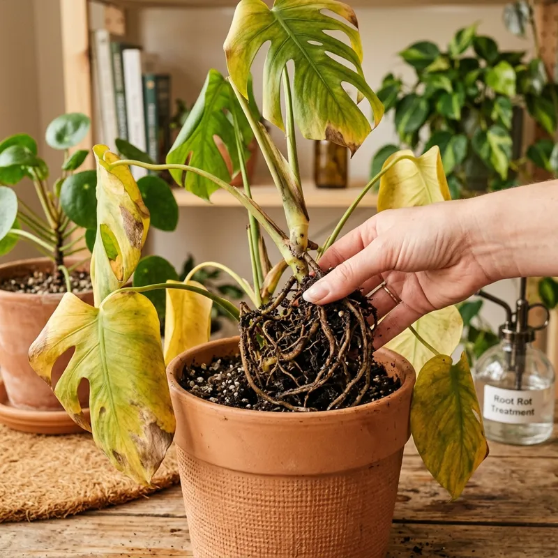Root Rot Recovery Guide: How to Save an Overwatered Plant with Black Roots