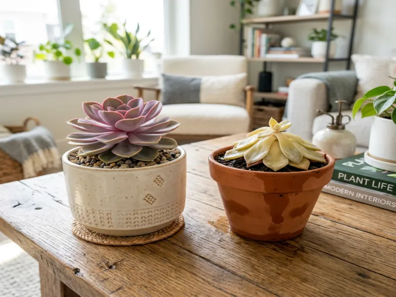 Succulent Overwatering vs Underwatering: How to Tell the Difference